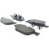 Centric 104.14120 Disc Brake Pad Set Posi Quiet Semi-Metallic Brake Pads with Hardware