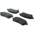 104.14540 by CENTRIC - Posi Quiet Semi-Metallic Brake Pads with Hardware