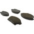 104.14670 by CENTRIC - Posi Quiet Semi-Metallic Brake Pads with Hardware