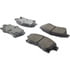 104.15220 by CENTRIC - Posi Quiet Semi-Metallic Brake Pads with Hardware