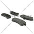 104.16810 by CENTRIC - Posi Quiet Semi-Metallic Brake Pads with Hardware