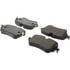 Centric 104.18950 Disc Brake Pad Set Posi Quiet Semi-Metallic Brake Pads