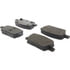 104.19140 by CENTRIC - Posi Quiet Semi-Metallic Brake Pads