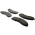 104.20180 by CENTRIC - Posi Quiet Semi-Metallic Brake Pads with Hardware