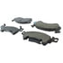 105.00520 by CENTRIC - Posi Quiet Ceramic Brake Pads with Shims and Hardware