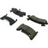 Centric 105.01540 Disc Brake Pad Set Posi Quiet Ceramic Brake Pads with Shims and Hardware