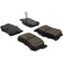 Centric 105.03420 Disc Brake Pad Set Posi Quiet Ceramic Brake Pads with Shims and Hardware