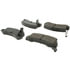 Centric 105.03520 Disc Brake Pad Set Posi Quiet Ceramic Brake Pads with Shims and Hardware