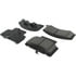 105.04590 by CENTRIC - Posi Quiet Ceramic Brake Pads with Shims and Hardware