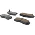 105.04700 by CENTRIC - Posi Quiet Ceramic Brake Pads with Shims and Hardware