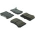 105.04730 by CENTRIC - Posi Quiet Ceramic Brake Pads with Shims and Hardware