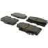 Centric 105.05020 Disc Brake Pad Set Posi Quiet Ceramic Brake Pads with Shims and Hardware