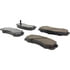 Centric 105.05790 Disc Brake Pad Set Posi Quiet Ceramic Brake Pads with Shims and Hardware