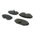 Centric 105.05870 Disc Brake Pad Set Posi Quiet Ceramic Brake Pads with Shims