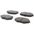105.06350 by CENTRIC - Posi Quiet Ceramic Brake Pads with Shims and Hardware