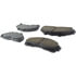 105.06520 by CENTRIC - Posi Quiet Ceramic Brake Pads with Shims and Hardware