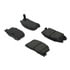 Centric 105.06570 Disc Brake Pad Set Posi Quiet Ceramic Brake Pads with Shims and Hardware