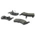 105.06670 by CENTRIC - Posi Quiet Ceramic Brake Pads with Shims and Hardware