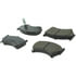105.06680 by CENTRIC - Posi Quiet Ceramic Brake Pads with Shims and Hardware