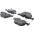 105.06830 by CENTRIC - Posi Quiet Ceramic Brake Pads with Shims and Hardware