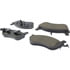 Centric 105.06900 Disc Brake Pad Set Posi Quiet Ceramic Brake Pads with Shims and Hardware