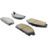 105.06911 by CENTRIC - Posi Quiet Ceramic Brake Pads with Shims and Hardware