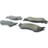 105.07020 by CENTRIC - Posi Quiet Ceramic Brake Pads with Shims and Hardware