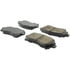 105.07210 by CENTRIC - Posi Quiet Ceramic Brake Pads with Shims and Hardware
