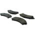 Centric 105.07260 Disc Brake Pad Set Posi Quiet Ceramic Brake Pads with Shims and Hardware