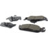 105.07600 by CENTRIC - Posi Quiet Ceramic Brake Pads with Shims and Hardware