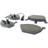 105.07681 by CENTRIC - Posi Quiet Ceramic Brake Pads with Shims and Hardware