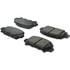 105.07701 by CENTRIC - Posi Quiet Ceramic Brake Pads with Shims and Hardware
