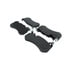 Centric 104.12910 Disc Brake Pad Set Posi Quiet Semi-Metallic Brake Pads with Hardware