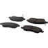 Centric 105.15920 Disc Brake Pad Set Posi Quiet Ceramic Brake Pads with Shims and Hardware