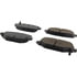 Centric 105.15960 Disc Brake Pad Set Posi Quiet Ceramic Brake Pads with Shims and Hardware