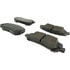 105.16402 by CENTRIC - Posi Quiet Ceramic Brake Pads with Shims and Hardware