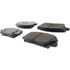 105.17350 by CENTRIC - Posi Quiet Ceramic Brake Pads with Shims and Hardware