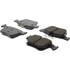 105.17610 by CENTRIC - Posi Quiet Ceramic Brake Pads with Shims and Hardware