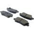 Centric 105.18390 Disc Brake Pad Set Posi Quiet Ceramic Brake Pads with Shims and Hardware