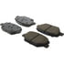 105.18860 by CENTRIC - Posi Quiet Ceramic Brake Pads with Shims