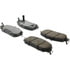 Centric 105.20360 Disc Brake Pad Set Posi Quiet Ceramic Brake Pads with Shims