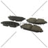 Centric 105.60480 Disc Brake Pad Set Posi Quiet Ceramic Brake Pads with Shims and Hardware