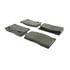 Centric 102.01350 Disc Brake Pad Set C-Tek Semi-Metallic Brake Pads with Shims
