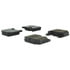 102.01740 by CENTRIC - C-Tek Semi-Metallic Brake Pads with Shims
