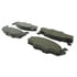 102.02060 by CENTRIC - C-Tek Semi-Metallic Brake Pads with Shims
