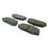 102.02260 by CENTRIC - C-Tek Semi-Metallic Brake Pads with Shims