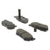 Centric 102.02770 Disc Brake Pad Set C-Tek Semi-Metallic Brake Pads with Shims