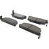 Centric 102.02850 Disc Brake Pad Set C-Tek Semi-Metallic Brake Pads with Shims
