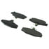 Centric 102.02950 Disc Brake Pad Set C-Tek Semi-Metallic Brake Pads with Shims