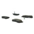 102.02750 by CENTRIC - C-Tek Semi-Metallic Brake Pads with Shims